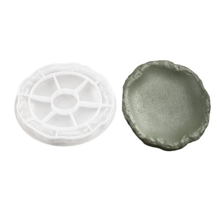 Rock Storage Tray Silikonform DIY Epoxiharts Cement Gipsformen Handgjorda