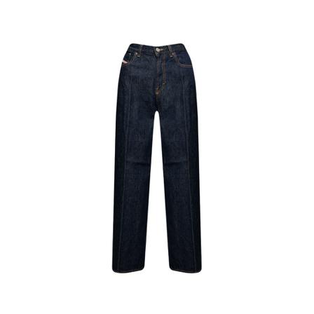 Diesel wide leg jeans , Blauw , Dames , Maat: W25 L30