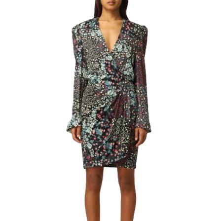 Pinko, Epinal dress Czarny, Kobieta, Rozmiar: M