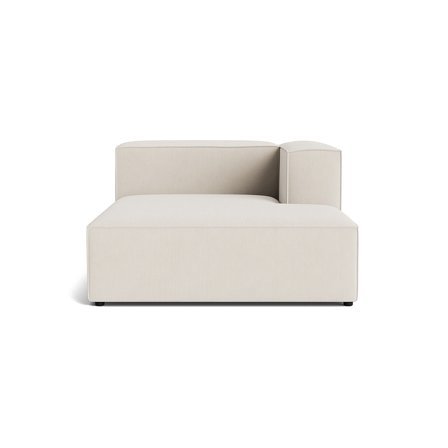 Lissabon XL chaiselong, højrevendt - Rebel Beige - 130x170x72cm - Holdbar Modulsofa med Krydsfiner Ramme & Blødt Kvalitetsstof - Sofa, Chaiselong