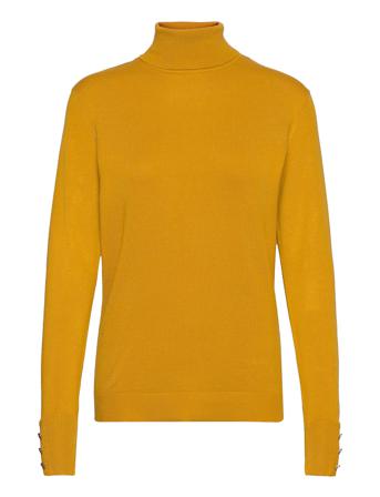 Vijeneve Button L/S Knit Top/Su Yellow Vila