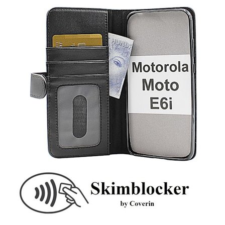 Skimblocker Plånboksfodral Motorola Moto E6i