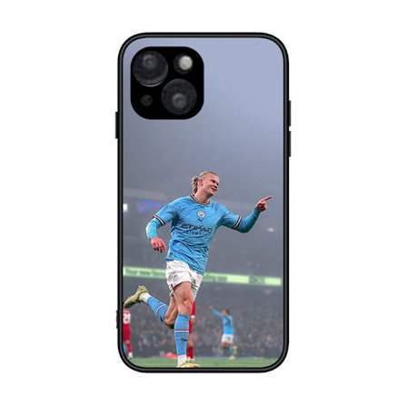 Hot deal til lav pris! Man City FC Erling Haaland 2022/23 Førstelaget Mykt Gel-deksel Kompatibelt med iPhone 11pro-Glad