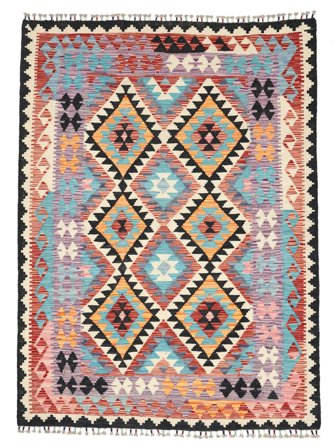 Dywan Kilim Afgan Old Style 139X191 (Wełna, Afganistan)