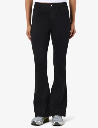 NOISY MAY Nmsallie Hw Sk Flared Vi023Bl Fwd Noos - Black - 32 x 32