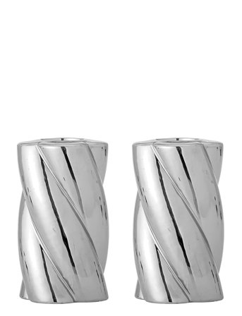 Bloomingville Silvia Candle Holder - Silver - Ø 7 CM