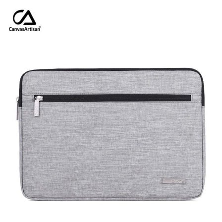 Laptop taske laptop etui / etui til bærbar computer lysegrå 15 tommer