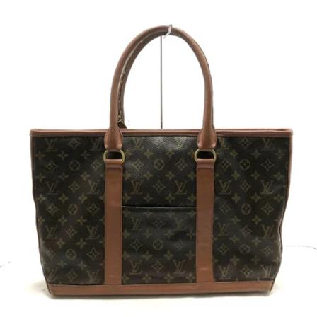 Louis Vuitton Vintage, Pre-owned Bag Bruin, Dames, Maat:ONE Size,Canvas