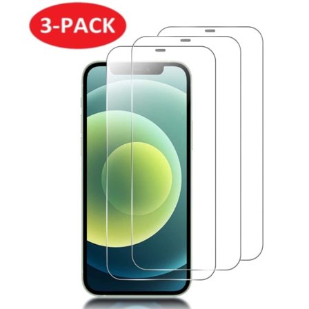 3-Pack - iPhone 12 Mini Skärmskydd härdat glas