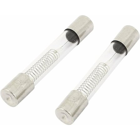 Sikring - 5KV Mikrobølgeovn - Glassrørsikring 6mm x 40mm (5-pakning, 0,8A)