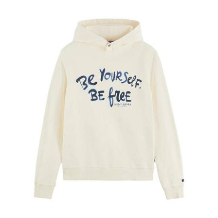 Scotch & Soda Sweatshirt , Beige , Heren , Maat: XL