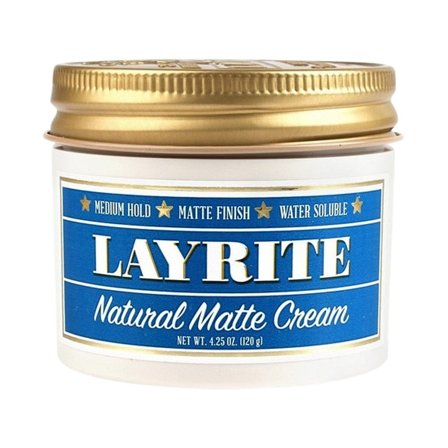 Layrite Natural Matte Cream 120 g, Hår, Hårstyling, Hårvoks