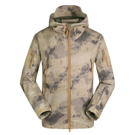 Utomhuskamouflagejacka Vinterdräkt För Män Au Camouflage Xxl