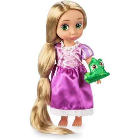 Store Rapunzel Dukke, Animator Collection, Rapunzel, 39cm / 15" med Realist