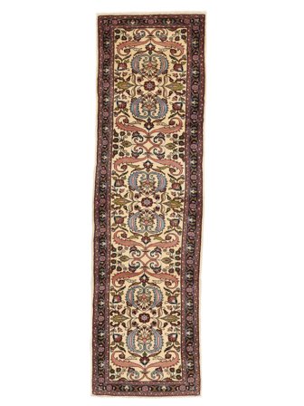 Medaljong Liten Mehraban Matta 79X274 Ull