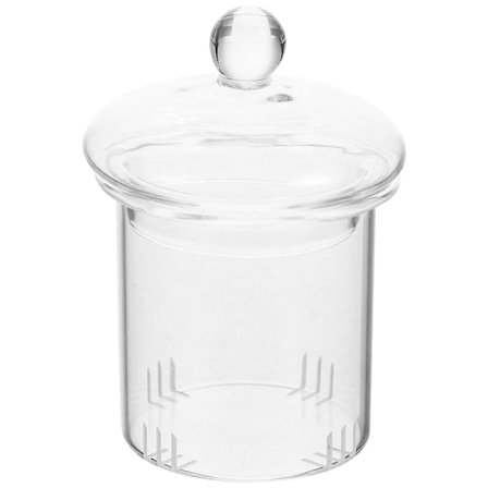 1 Sæt Transparent Te Filter Te Rest Si Loose Te Glas Brygger