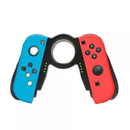 Slide Joy Con Laddningsgrepp för Switch OLED Potable Joy Con Laddare Controller Komfort Handtag Snabbladdning Medan Du Spelar (svart)