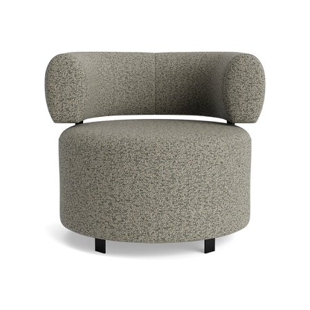 Laguna Lænestol Puente Grøn - Komfortabel & Stilfuld - 88x87x74cm - Grøn Lænestol i Bøg, Metal & PU Skum - Perfekt til afslapning