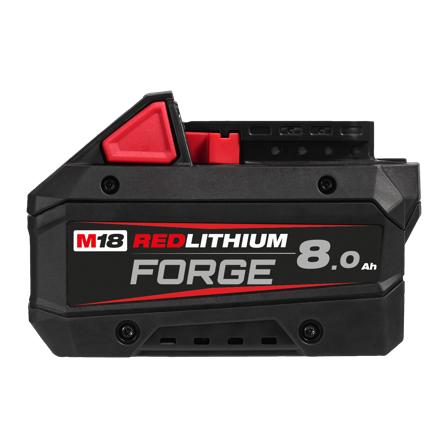 Milwaukee M18 FB8 Batteri 8,0 Ah, Batterier & laddare