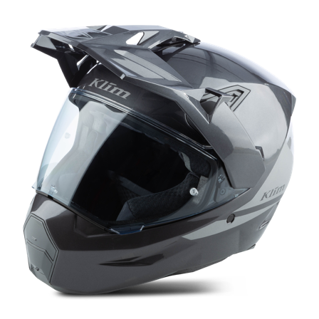 Adventurehelm Klim X1 Alpha Carbon Metallic Asphalt/Monument L