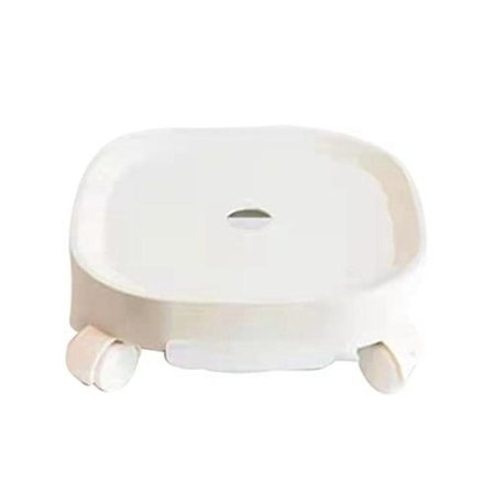 Plantevogn, Plantestativ med Hjul og Vandbeholder, Blomsterpotte, Rund Blomsterpotte med Rul