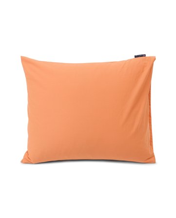 Lexington Peach Melon Striped Cotton Poplin Pillowcase