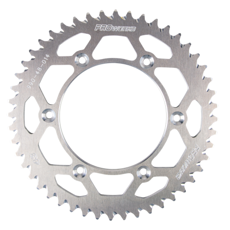 Zadní Rozeta Proworks Aluminium Stříbrná - Husqvarna FC 250 2014-2026