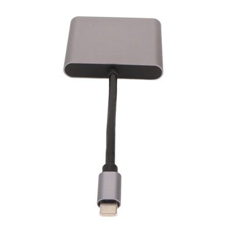 USB C - Dual HD Multimedia Interface -sovitin, ammattikäyttöön, 2 in 1, 4K 30HZ, Plug and Play, USB 3.0 -telakointiasema matkapuhelimille ja 