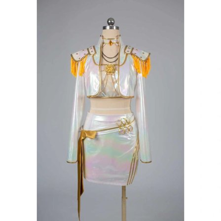 K-Pop Demon Hunter Cosplay Kostym | Rumi Mira Zoe Komplett Outfit*Mila (kläder + kjol)*140 Mila (kläder + kjol) Mila (clothes + skirt) 140