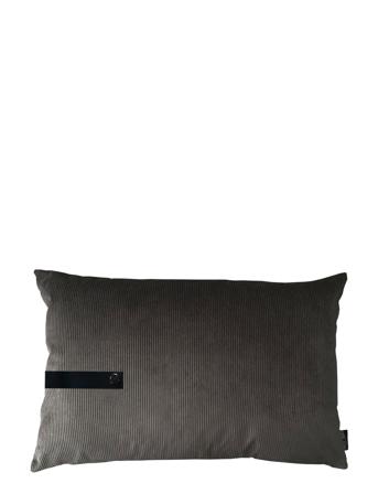 Corduroy Cushion Cover Home Textiles Cushions & Blankets Cushion Covers Grå Louise Smærup