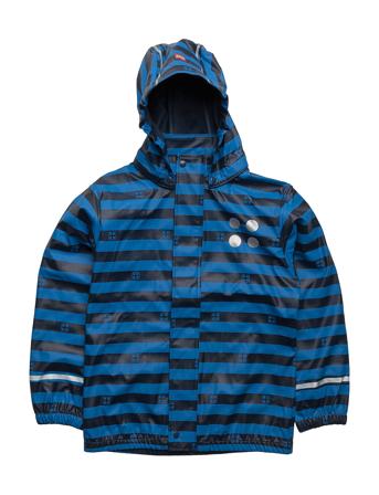 Jonathan 102 - Rain Jacket Outerwear Rainwear Jackets Blå LEGO Kidswear*Betinget Tilbud
