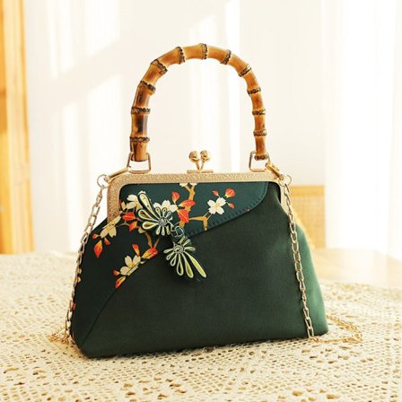 Bamboo Joint Hand Bag Qipao Bag D D