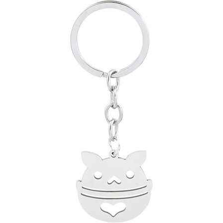 Halsband i titanstål med anime-hänge, 7 element Guds öga nyckelben kedja cosplay par present Halloween jul anime perifer nyckelkedja spänne så