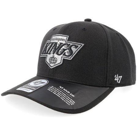 47 Brand - NHL Noir adjustable Casquette - Los Angeles Kings Cold Zone Mvp Deep Profile Black Adjustable @ Hatstore