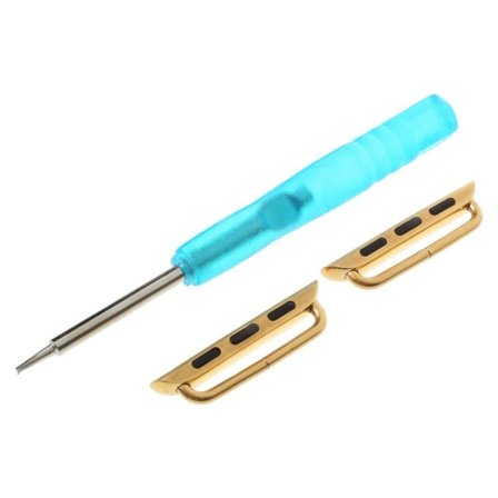 Fästen för Apple Watch 42/44/45/49/49 mm Guld Guld Guld