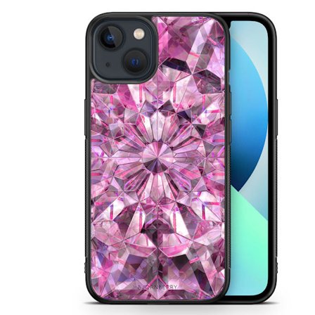 Bjornberry Skal iPhone 13 Mini - Rosa Kristaller