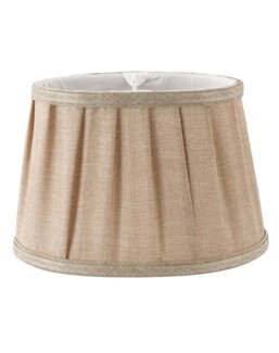 Lampeskærm oval Emily Natur