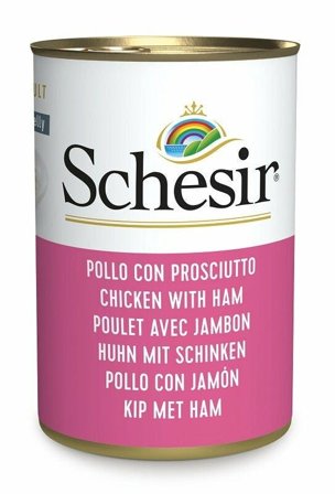 Schesir Filetti Di Pollo Con Prosciutto Cibo Umido Gatti Adulti
