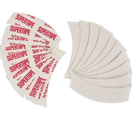 Supertape Wig Tape Dobbeltsidig 36stk Vanntett For Toupee/Lace Wigs Film A