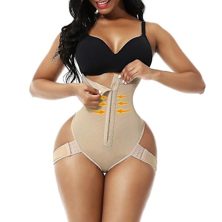 Hög midja Mage Butt Lifter Control Trosor Brief Booty Lift Seamless Shapewear Slimming Drag Underwear Body Shaper,beige