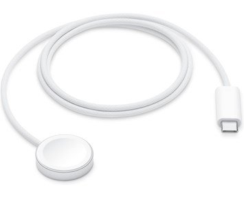 Apple-Watch Magnetic Fast Charger to USB-C Cable (1 m)-Apple Watch magnetisk hurtiglader til USB-C-kabel (1 m)-Personal training-Tilbehør Apple Watch
