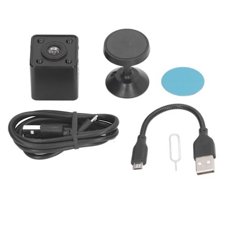 Baby Monitor Säkerhetskamera Trådlös HD Mini Smart Uppladdningsbar Inomhus Rörelsedetektering