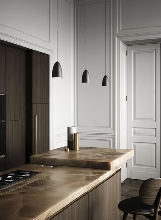 Nexus taklampe Ø10 - sort