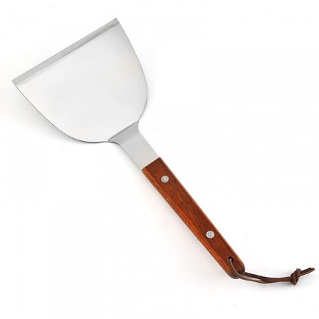 Metal Spatula, Rustfrit stål Grill Spatula Turner Professionelle Grillredskaber til Flat Top Teppanyaki Madlavning Grillning Indendørs