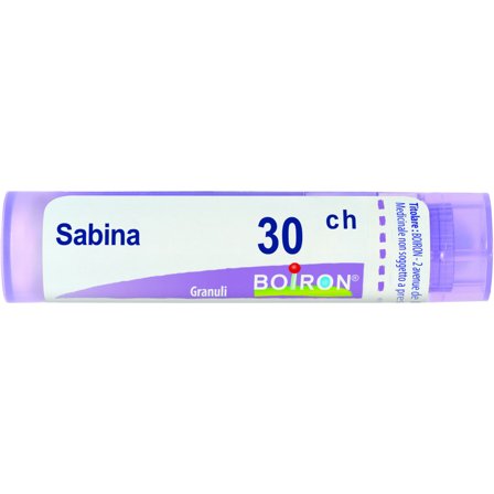 Boiron Sabina Granuli 30Ch Tubo 4g