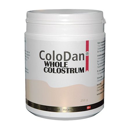 ColoDan Colostrum Pulver ColoDan Whole 250 g, Helse & Madvarer, Kosttilskud, Øvrige Kosttilskud