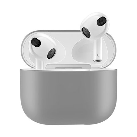 Silikoneskall Apple AirPods 3 Grå