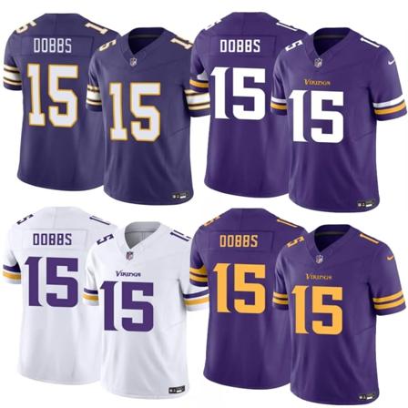 Minnesota Vikings herrar #19 2023 F.U.S.E. Sydd Jersey 2023 L