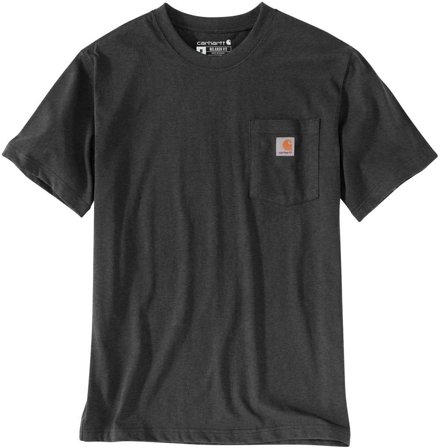 Carhartt Workwear Pocket S/S T-Shirt paita, tummanharmaa