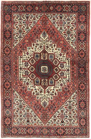 Tapis Gholtogh 125X195 Rouge/Marron (Laine, Perse)